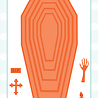 Creative Expressions Jamie Rodgers Craft Die Halloween Creepy Coffin (CEDJR079) (OUTLET) Creative Expressions Jamie Rodgers Craft Die Halloween Creepy Coffin (CEDJR079) (OUTLET)