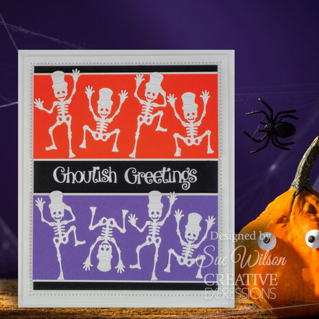 Creative Expressions Sue Wilson Craft Die Ghoulish Greetings (CEDME141) (OUTLET) Creative Expressions Sue Wilson Craft Die Ghoulish Greetings (CEDME141) (OUTLET)