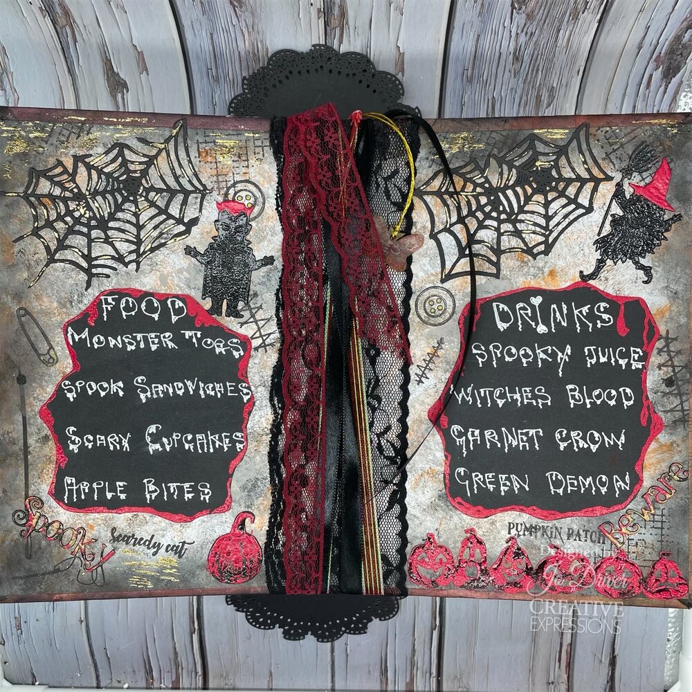 Creative Expressions Sam Poole Craft Die Halloween Dolls (CEDSP020) (OUTLET)