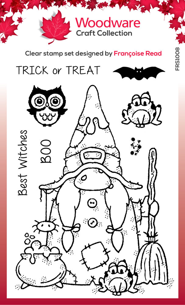 Woodware Witchy Woo Clear Stamps (FRS1008) (OUTLET)