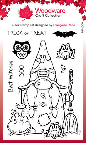 Woodware Witchy Woo Clear Stamps (FRS1008) (OUTLET)