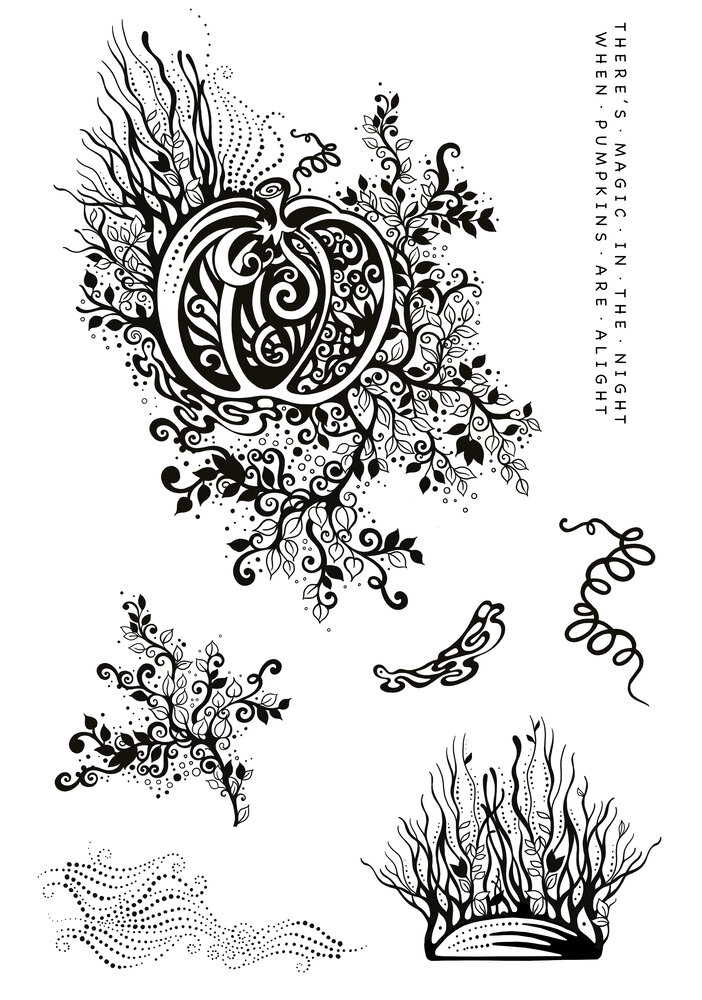 Katkin Krafts Pumpkin A5 Clear Stamp Set (KK0054) (OUTLET) Katkin Krafts Pumpkin A5 Clear Stamp Set (KK0054) (OUTLET)