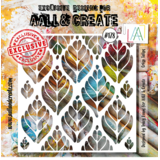 Aall and Create Stencil 6x6 Inch Crisp Tulips (AALL-PC-178) (DISCONTINUED)