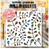 Aall and Create Stencil 6x6 Inch Trifoliatrix (AALL-PC-179) (DISCONTINUED)
