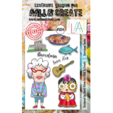 Aall and Create Stamp Set A6 Barcelona Spain (AALL-TP-1014) (DISCONTINUED)