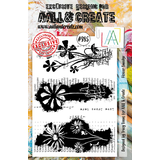Aall and Create Stamp Set A5 Flower Smudge (AALL-TP-985) (DISCONTINUED)