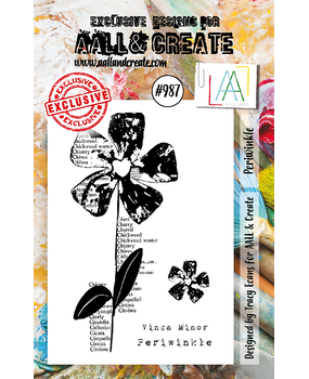 Aall and Create Stamp Set A7 Periwinkle (AALL-TP-987) (DISCONTINUED)