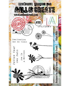 Aall and Create Stamp Set A6 Petal Path (AALL-TP-991) (DISCONTINUED)
