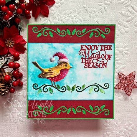 Creative Expressions Cathie Shuttleworth Paper Cuts Cut & Lift Festive Trio (CEDPC1237) (OUTLET)