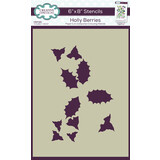 Creative Expressions Companion Colouring Stencil Holly Berries (CEST122) (OUTLET)