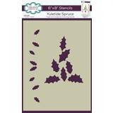 Creative Expressions Companion Colouring Stencil Yuletide Spruce (CEST125) (OUTLET)