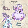 IndigoBlu Bear Love A6 Rubber Stamp (IND1154) (OUTLET) IndigoBlu Bear Love A6 Rubber Stamp (IND1154) (OUTLET)