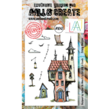 Aall and Create Stamp Set A6 Crazy Maison (AALL-TP-1047) (DISCONTINUED)