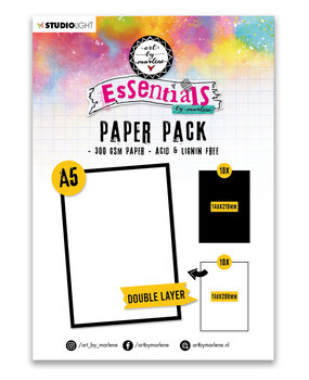 Art By Marlene Essentials A5 Double Layer Paper Pack (20pcs) (ABM-ES-PP104) (DISCONTINUED)
