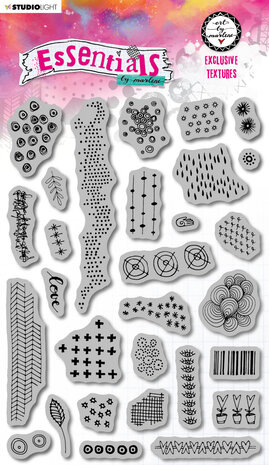 Art By Marlene Essentials Cling Stamps Exclusive Textures (ABM-ES-STAMP47) (BASIC) Art By Marlene Essentials Cling Stamps Exclusive Textures (ABM-ES-STAMP47) (BASIC)