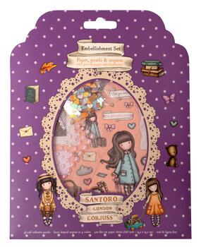 Studio Light Gorjuss Embellishment Set: Paper, Pearls & Sequins (GOR-ES-DCS03) (OUTLET)