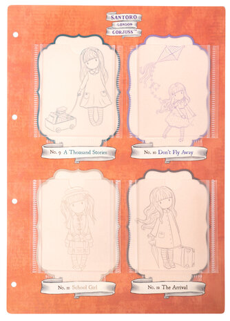 Studio Light Gorjuss Pocket Sheet no. 9-12 (GOR-ES-SS03) (OUTLET) Studio Light Gorjuss Pocket Sheet no. 9-12 (GOR-ES-SS03) (OUTLET)