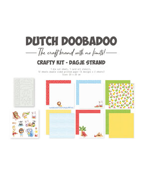 Dutch Doobadoo Crafty Kit Dagje Strand (473.005.047) (DISCONTINUED)