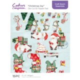 Crafter's Companion 3D Topper Pad Christmas Joy (CC-CRE-DTPAD9-CJOY) (OUTLET)