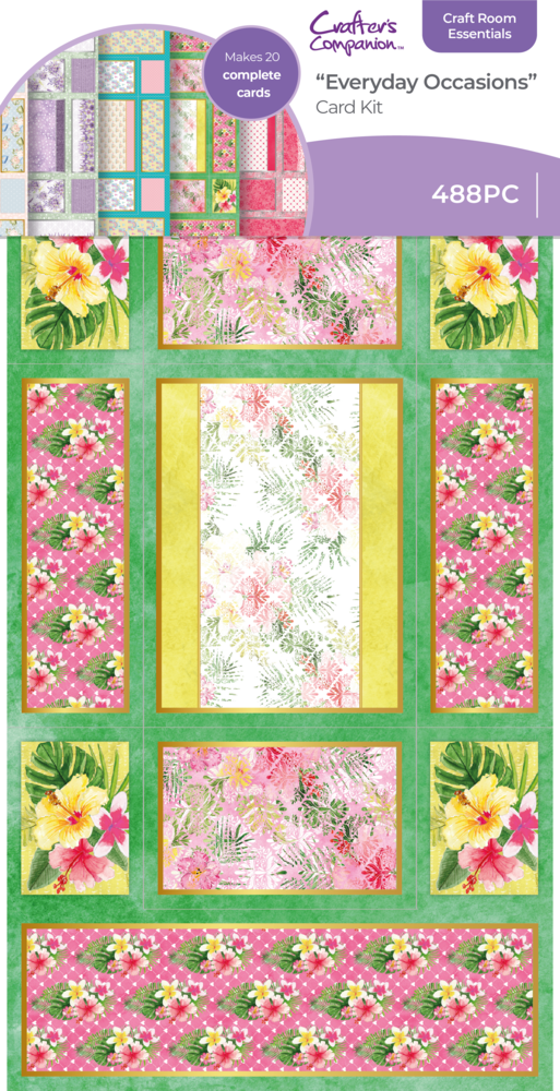Crafter's Companion Concertina Shutter Card Kit Everyday Occasions (CC-KIT-CSC-EVOC) (OUTLET) Crafter's Companion Concertina Shutter Card Kit Everyday Occasions (CC-KIT-CSC-EVOC) (OUTLET)