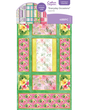 Crafter's Companion Concertina Shutter Card Kit Everyday Occasions (CC-KIT-CSC-EVOC) (OUTLET)