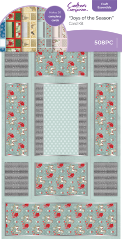 Crafter's Companion Concertina Shutter Card Kit Joys of the Season (CC-KIT-CSC-JOTS) (OUTLET) Crafter's Companion Concertina Shutter Card Kit Joys of the Season (CC-KIT-CSC-JOTS) (OUTLET)