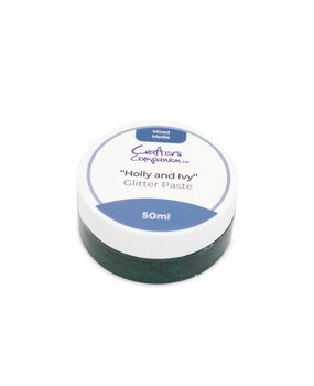 Crafter's Companion Mixed Media Glitter Paste Holly and Ivy (CC-MME-GLIPA-HOIV) (OUTLET)