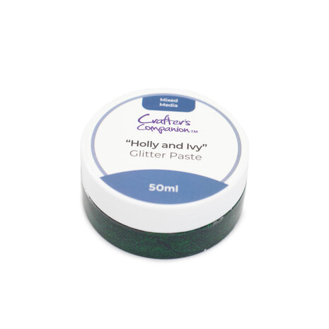 Crafter's Companion Mixed Media Glitter Paste Holly and Ivy (CC-MME-GLIPA-HOIV) (OUTLET) Crafter's Companion Mixed Media Glitter Paste Holly and Ivy (CC-MME-GLIPA-HOIV) (OUTLET)