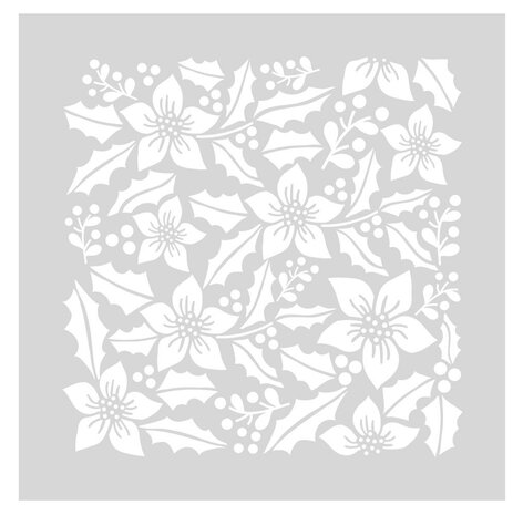 Crafter's Companion Stencil Set Christmas Poinsettia (CC-STEN-CHPO) (OUTLET) Crafter's Companion Stencil Set Christmas Poinsettia (CC-STEN-CHPO) (OUTLET)