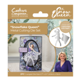 Crafter's Companion Sara Signature The Snow Queen Metal Dies Snowflake Queen (S-SQ-MD-SNQU) (OUTLET)