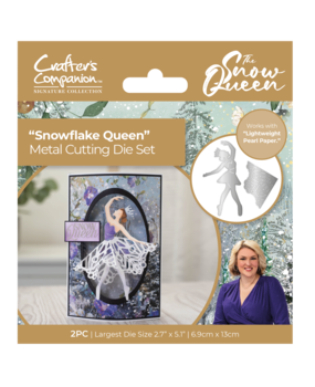 Crafter's Companion Sara Signature The Snow Queen Metal Dies Snowflake Queen (S-SQ-MD-SNQU) (OUTLET)