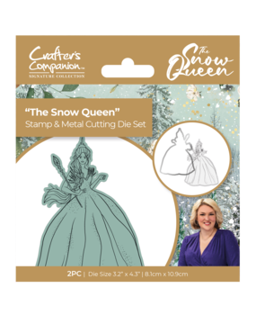 Crafter's Companion Sara Signature Stamp and Die The Snow Queen (S-SQ-STD-TSNQ) (OUTLET)