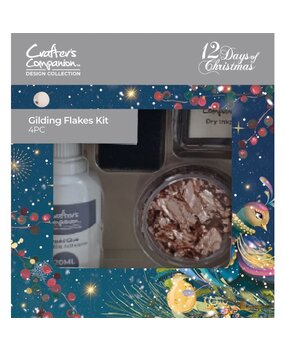 Crafter's Companion Twelve Days of Christmas Gilding Flakes Kit (TDC-GILDKIT) (OUTLET)
