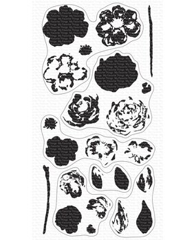 My Favorite Things Watercolor Flowers Clear Stamps (CS-812) (OUTLET)