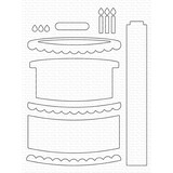 My Favorite Things Interactive Birthday Cake Die-namics (MFT-2585) (OUTLET)