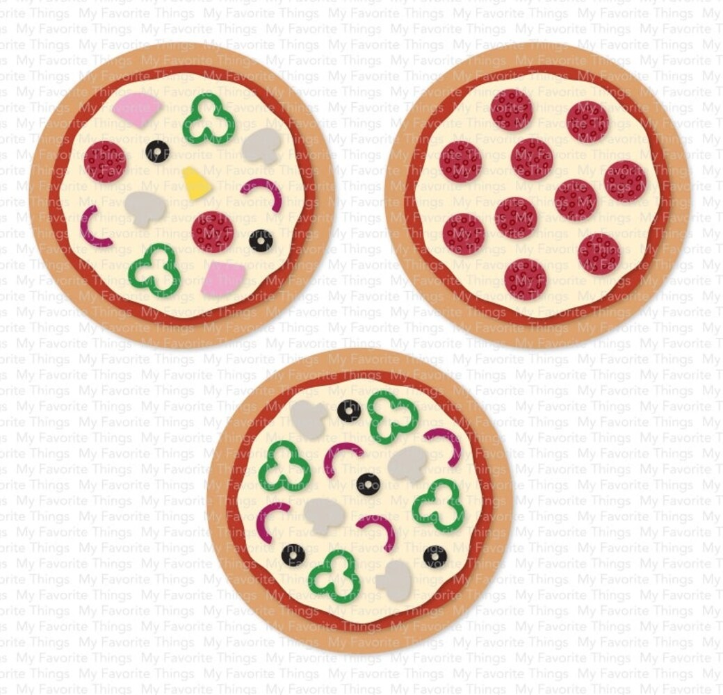 My Favorite Things Pizza Maker Die-namics (MFT-2587) (OUTLET)