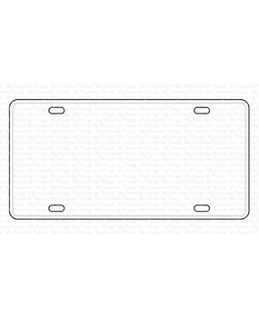 My Favorite Things Vanity License Plate Die-namics (MFT-2589) (OUTLET)