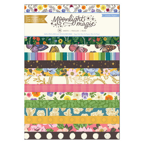 American Crafts Moonlight Magic 6x8 Inch Paper Pad (34022032) (OUTLET) American Crafts Moonlight Magic 6x8 Inch Paper Pad (34022032) (OUTLET)