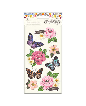 American Crafts Moonlight Magic Dimensional Stickers (8pcs) (34022039) (OUTLET) American Crafts Moonlight Magic Dimensional Stickers (8pcs) (34022039) (OUTLET)