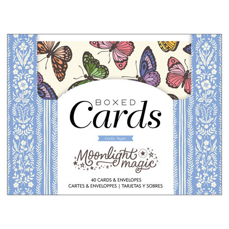 American Crafts Moonlight Magic Boxed Cards (80pcs) (34022051) (OUTLET)