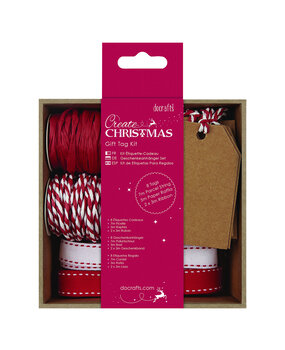 Papermania Gift Tag Kit Red (PMA 157936) (DISCONTINUED)