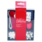 Papermania Gift Bows Kit Red & Silver (PMA 171908) (DISCONTINUED)