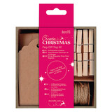 Papermania Peg Gift Tag Kit (24pcs) (PMA 174210) (DISCONTINUED)