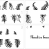 The Crafter's Workshop Layered Fern Banner Stencil (TCW6040) (OUTLET) The Crafter's Workshop Layered Fern Banner Stencil (TCW6040) (OUTLET)