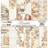 ScrapBoys Rosalia 12x12 Inch Paper Pack (SB-ROSA-08) (DISCONTINUED)