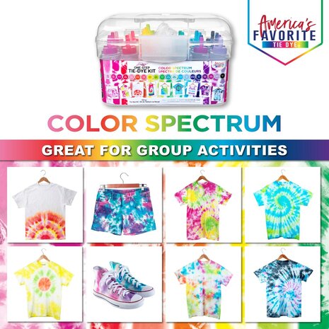 Tulip One-Step Tie-Dye Kit Color Spectrum (24pcs) (45546) (OUTLET)