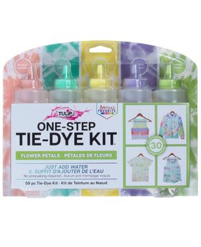 Tulip One-Step Tie-Dye Kit Flower Petals (5pcs) (46982) (OUTLET) Tulip One-Step Tie-Dye Kit Flower Petals (5pcs) (46982) (OUTLET)