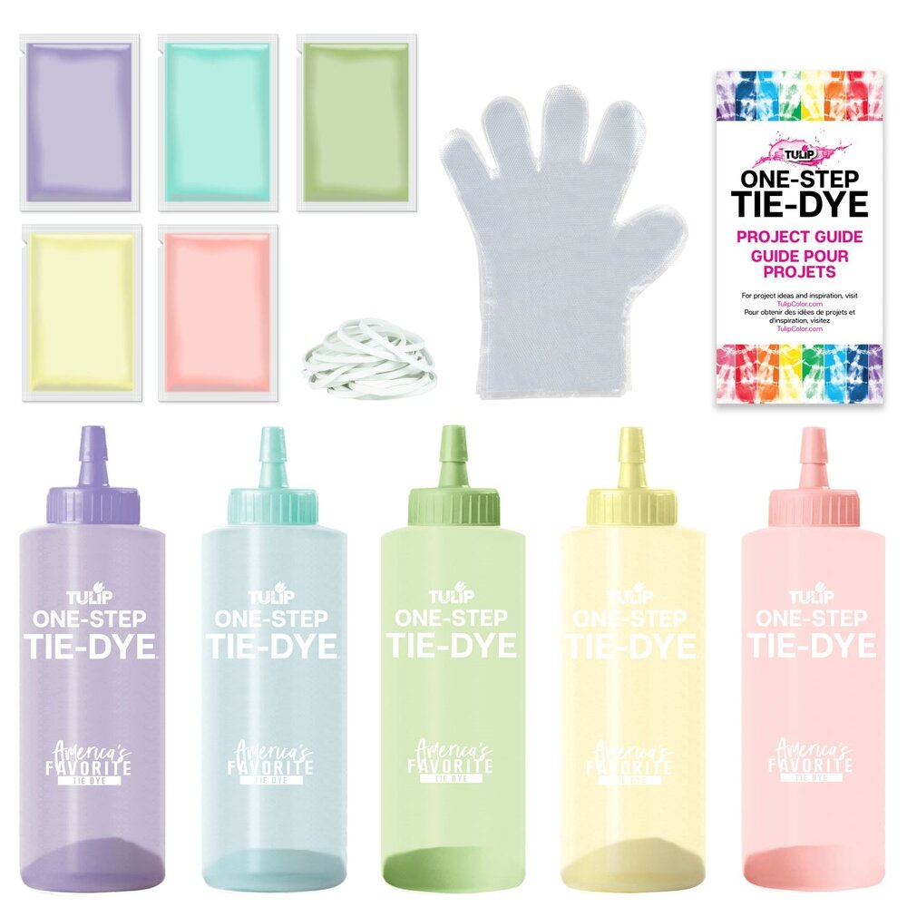 Tulip One-Step Tie-Dye Kit Flower Petals (5pcs) (46982) (OUTLET)