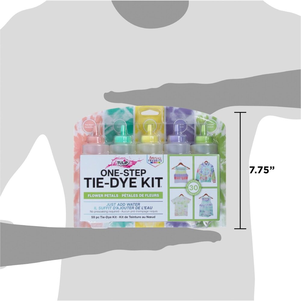 Tulip One-Step Tie-Dye Kit Flower Petals (5pcs) (46982) (OUTLET)