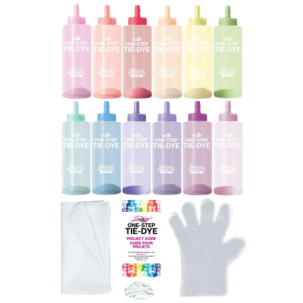 Tulip One-Step Tie-Dye Kit Pastel Party (12pcs) (47894) (OUTLET) Tulip One-Step Tie-Dye Kit Pastel Party (12pcs) (47894) (OUTLET)